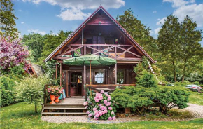 Two-Bedroom Holiday home with Lake View in Nowe Warpno